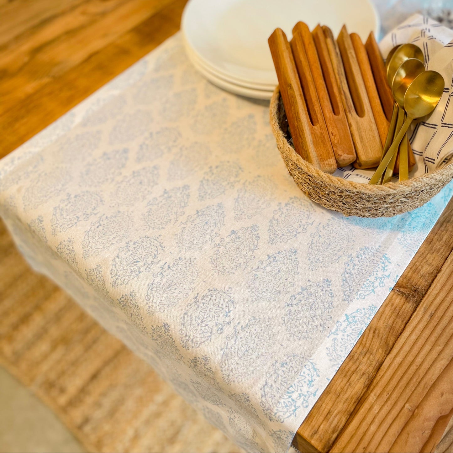 Table Runner - Vara, Uniform Blue
