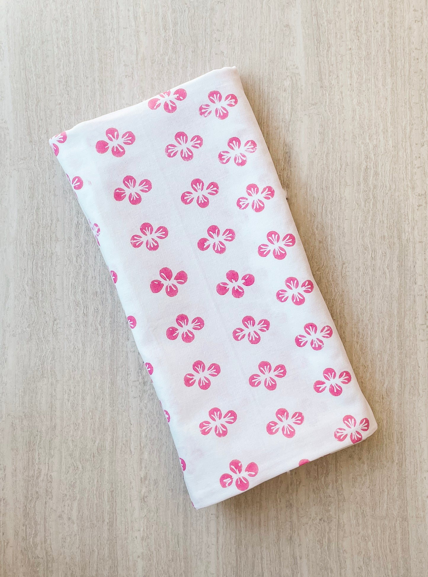 Table Throw - Dogwood, Pink