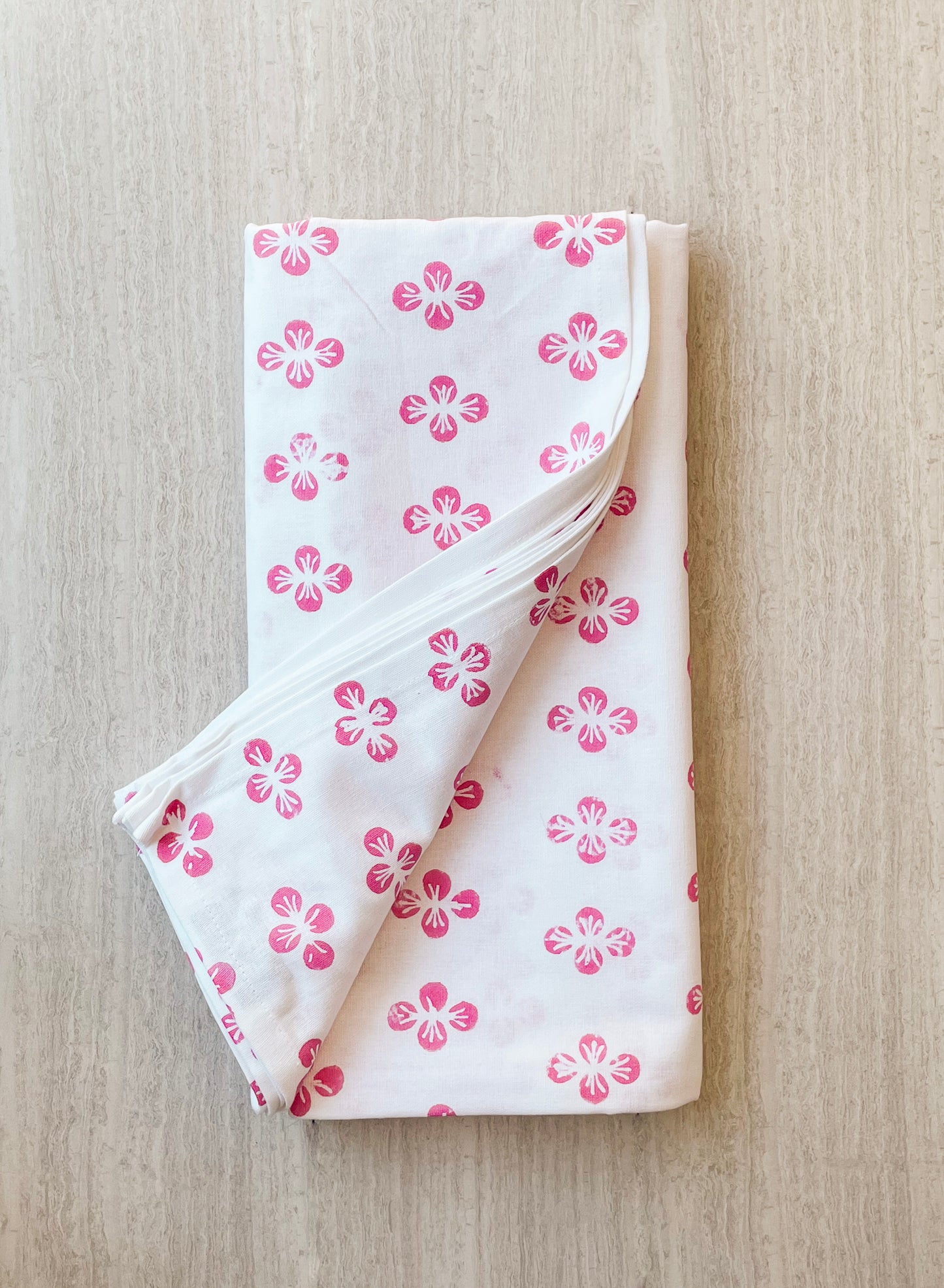 Table Throw - Dogwood, Pink