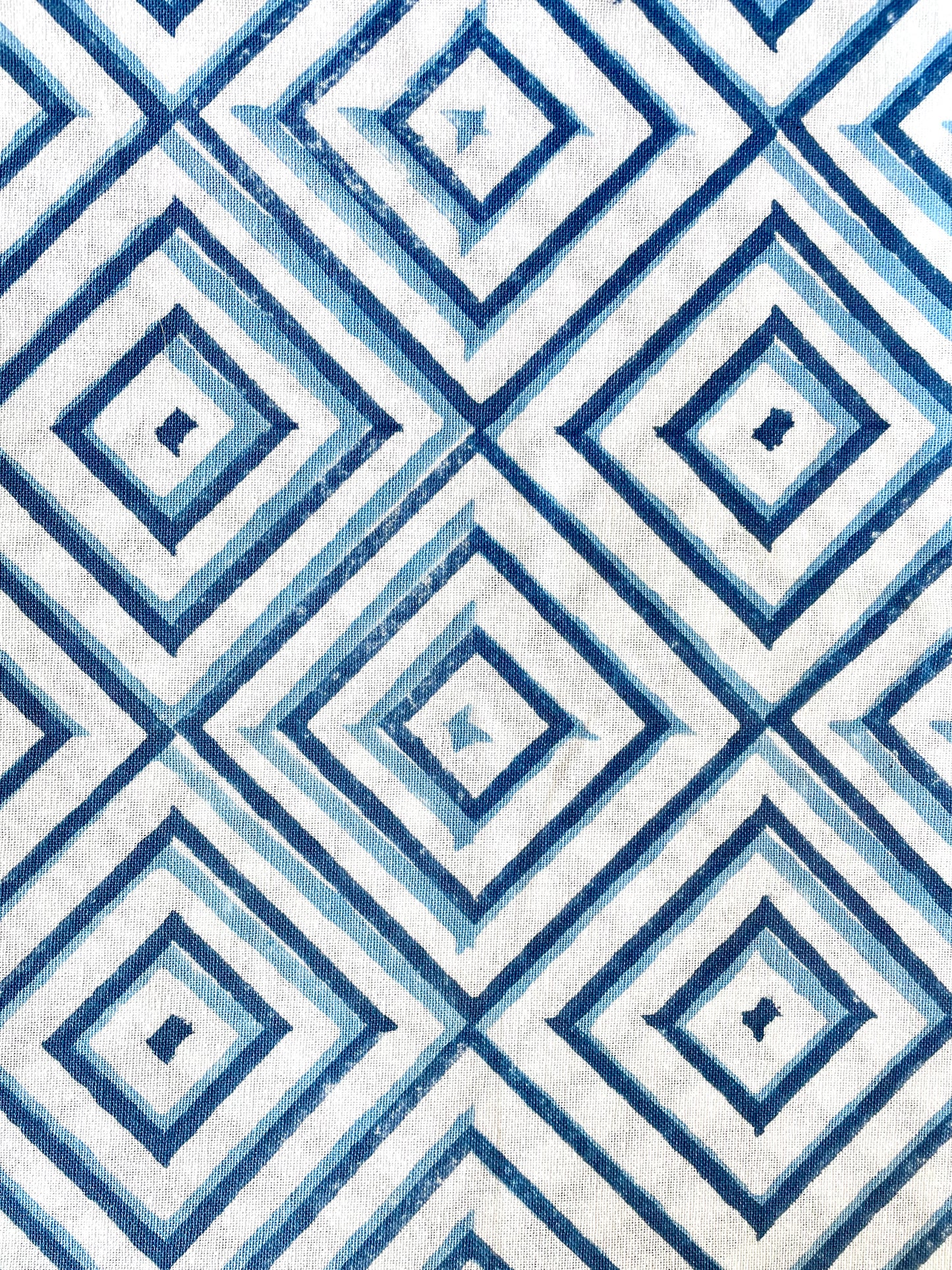 Table Throw - Diamond, Uniform Blue & Navy