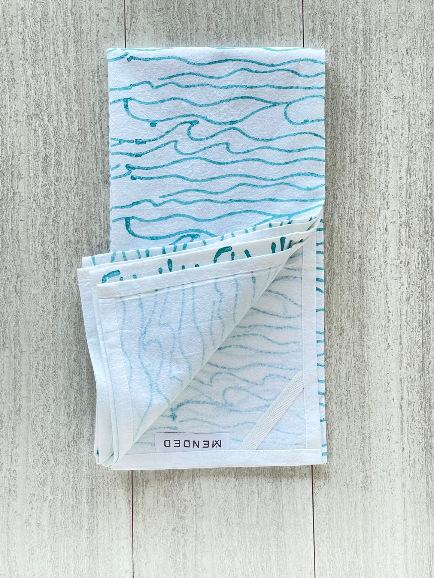 Tea Towel - Waves, Saltwater