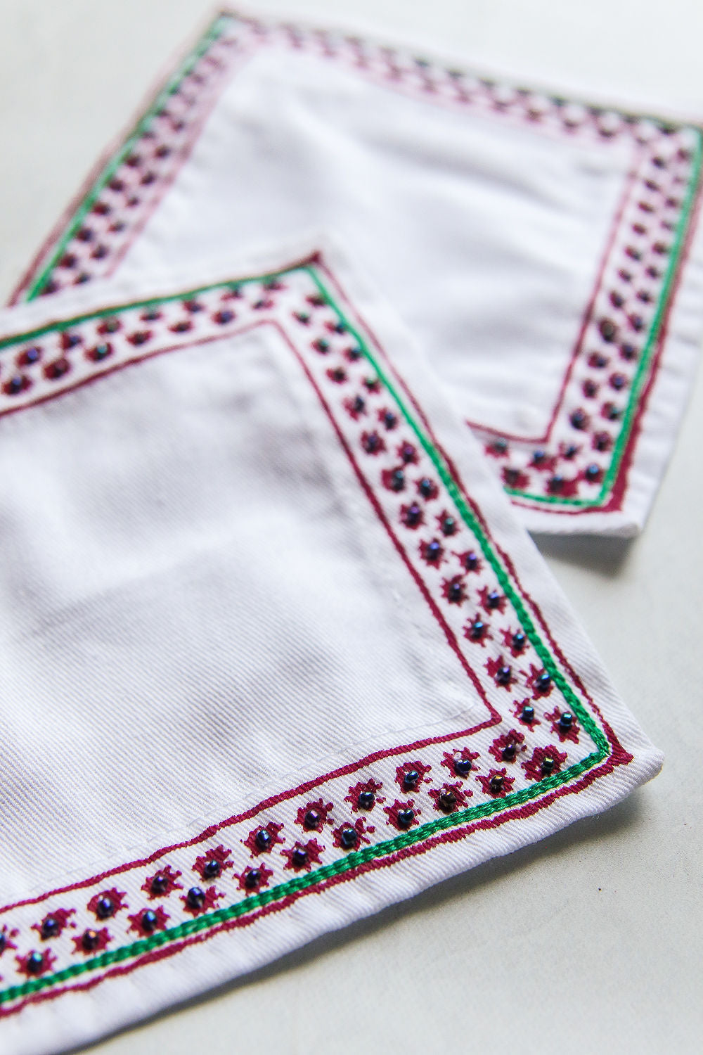 Cocktail Napkins (set of 4) - Lotus Set