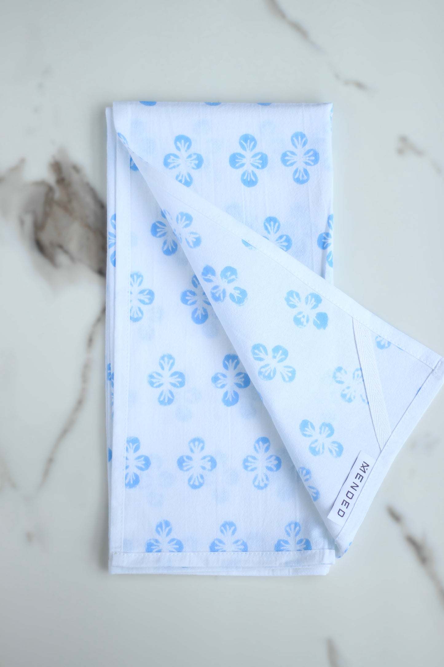 Tea Towel - Dogwood, Uniform Blue