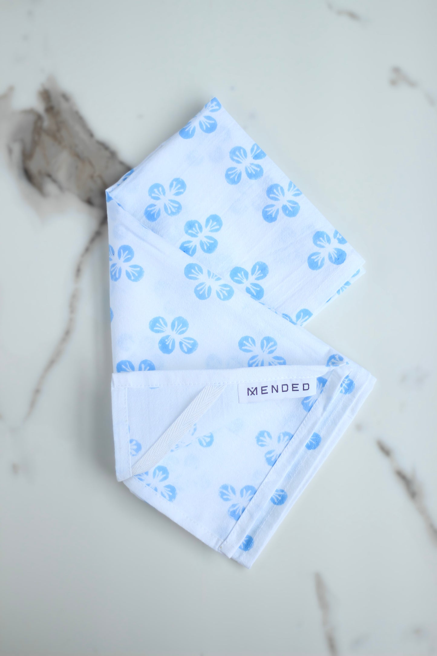 Tea Towel - Dogwood, Uniform Blue