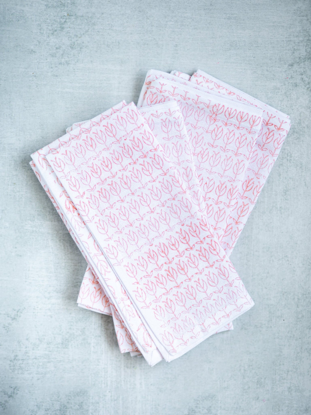 Dinner Napkins (set of 4) - Sprout, Melon - The Mended Company