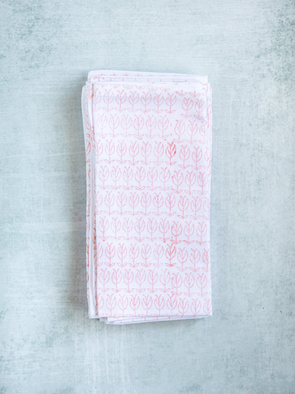 Dinner Napkins (set of 4) - Sprout, Melon - The Mended Company