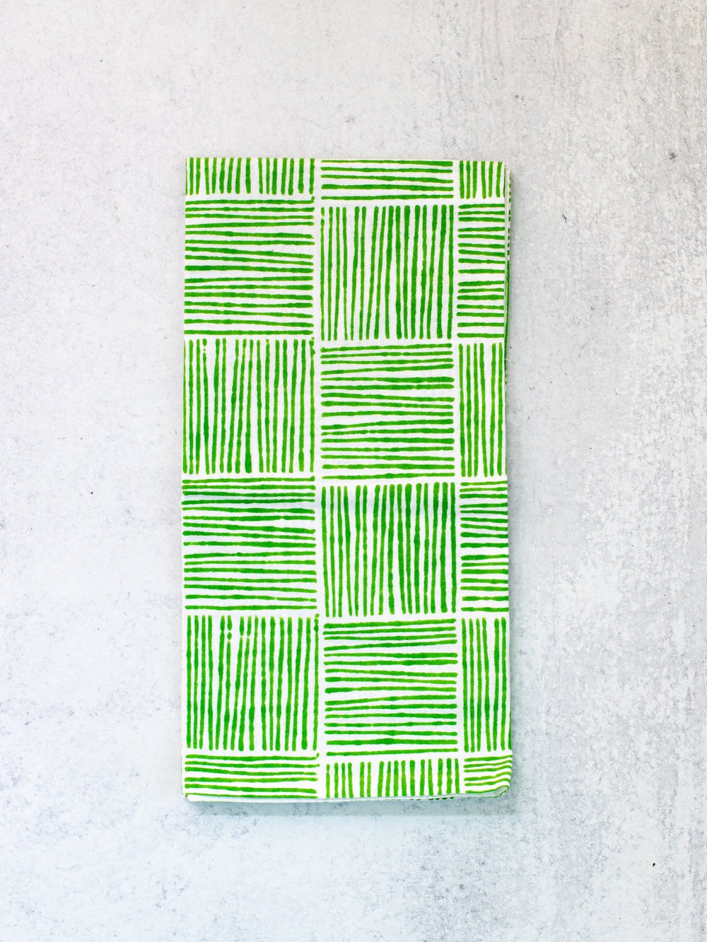 Tea Towel - Striped, Vine - The Mended Company