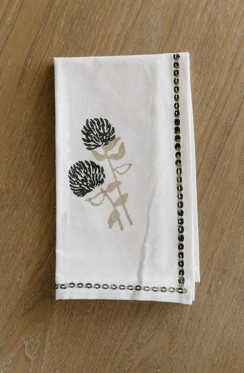 MENDED X DEMI: Dinner Napkins (set of 4) - South African Set