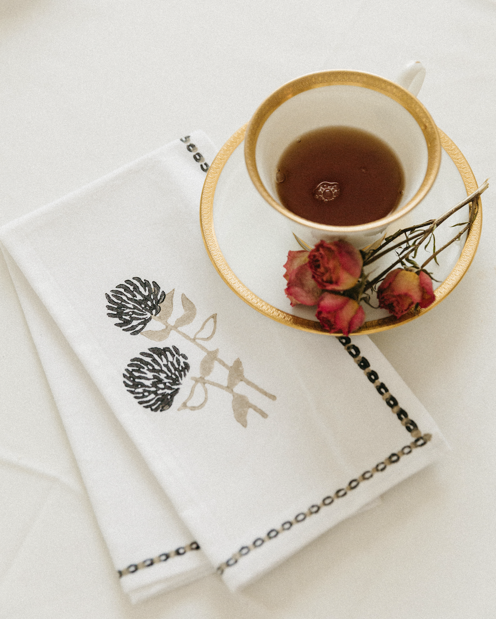 MENDED X DEMI: Dinner Napkins (set of 4) - South African Set