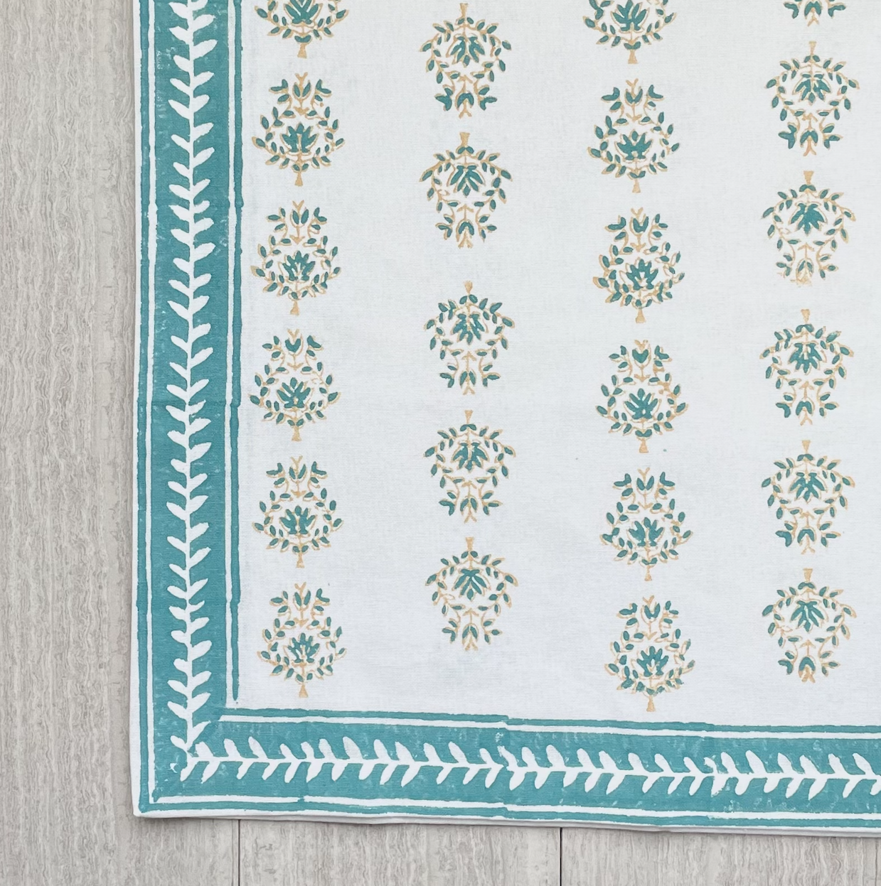 Table Runner - Lotus, Saltwater & Neutral