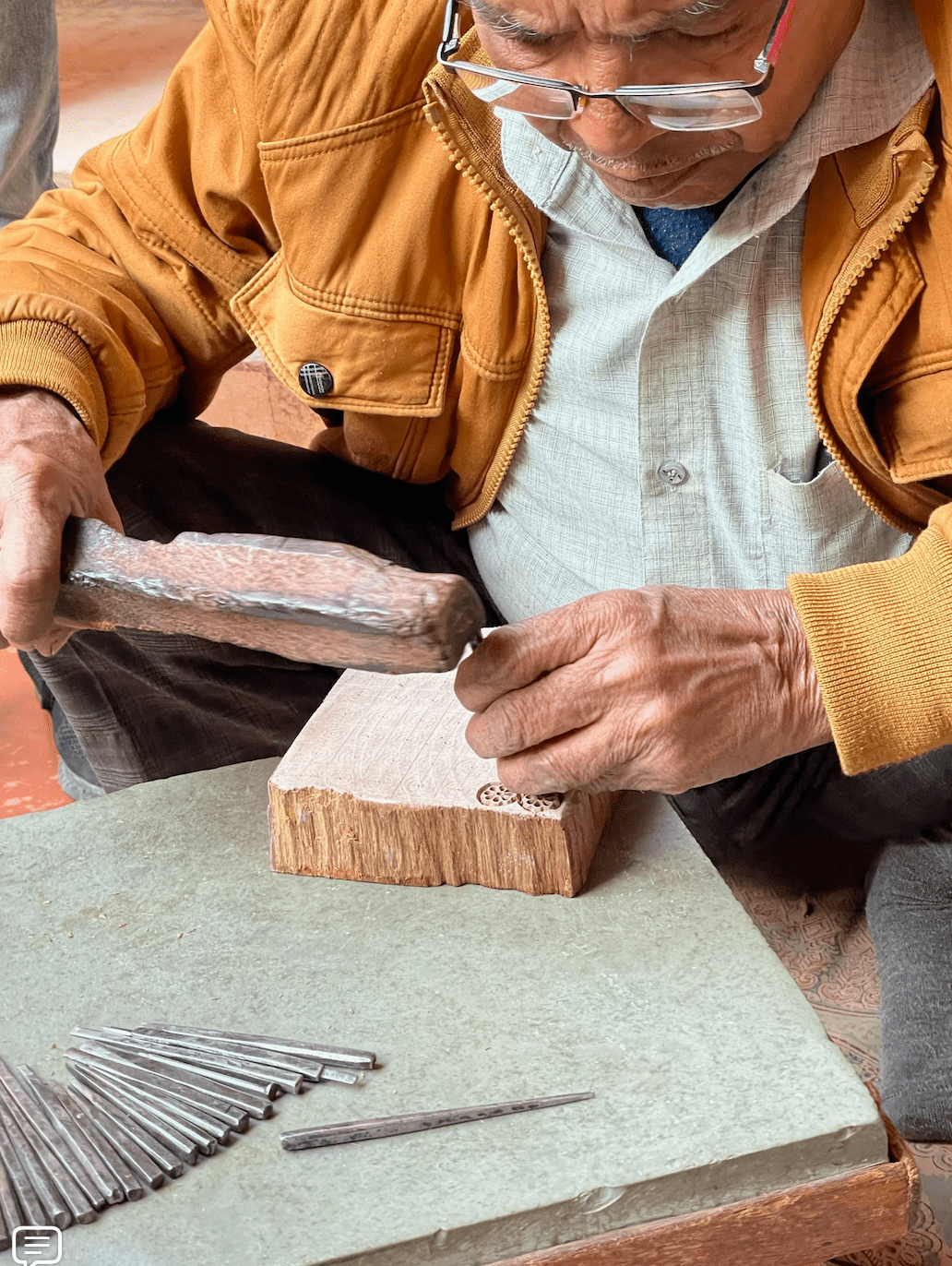 The Art of Hand Carved Wooden Blocks - The Mended Company