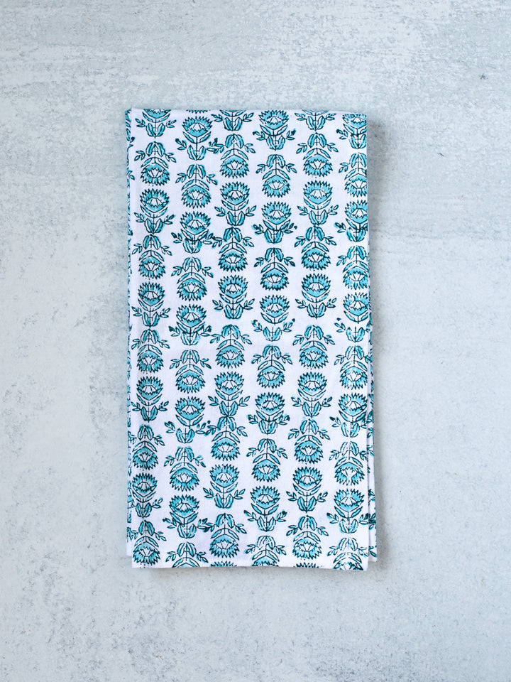 Tea Towel - Protea, Midnight & Saltwater