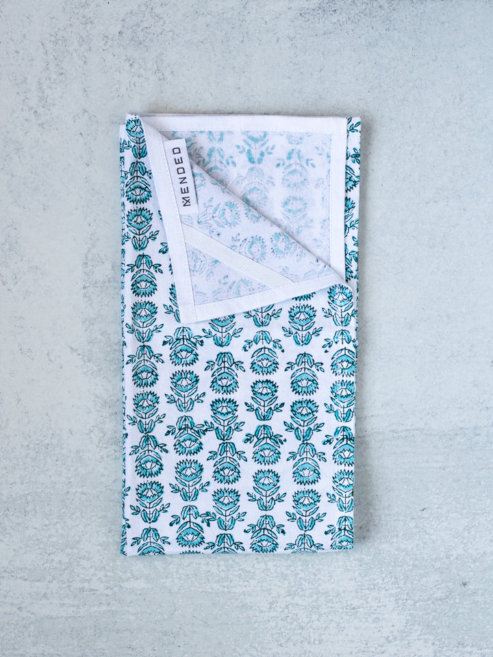 Tea Towel - Protea, Midnight & Saltwater