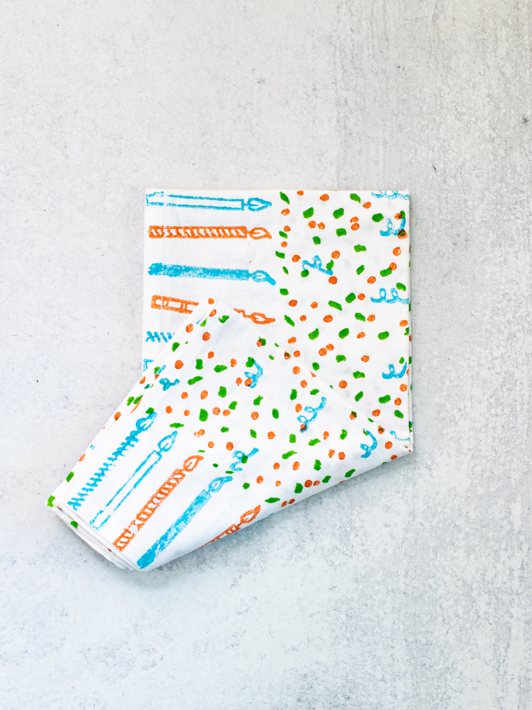 Birthday Tea Towel - Confetti