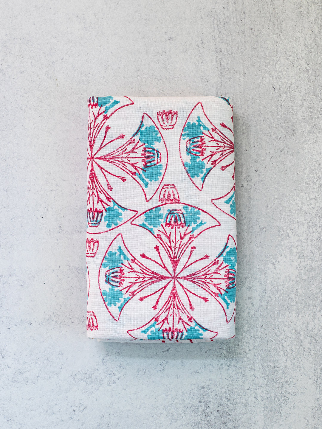 Table Throw - Mosaic - Pink & Saltwater