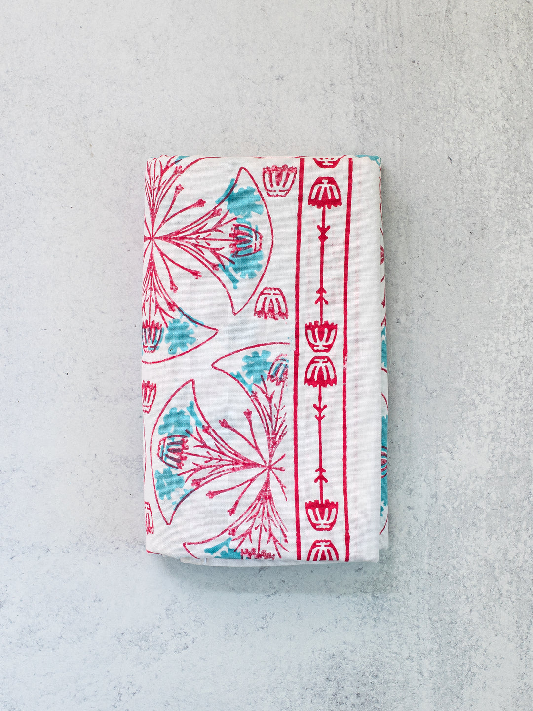 Table Throw - Mosaic - Pink & Saltwater