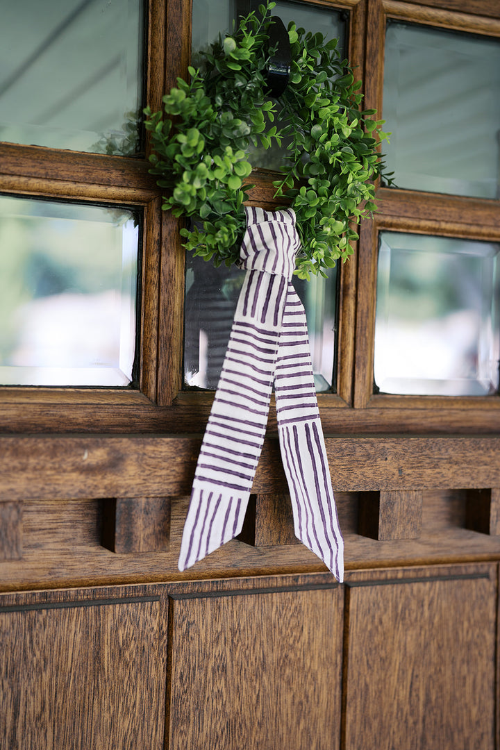 Ribbon -Stripe, Purple