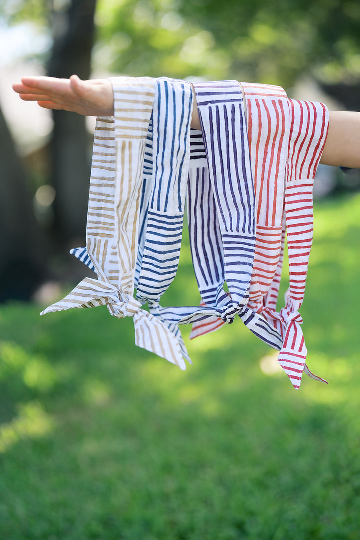 Ribbon -Stripe, Gold