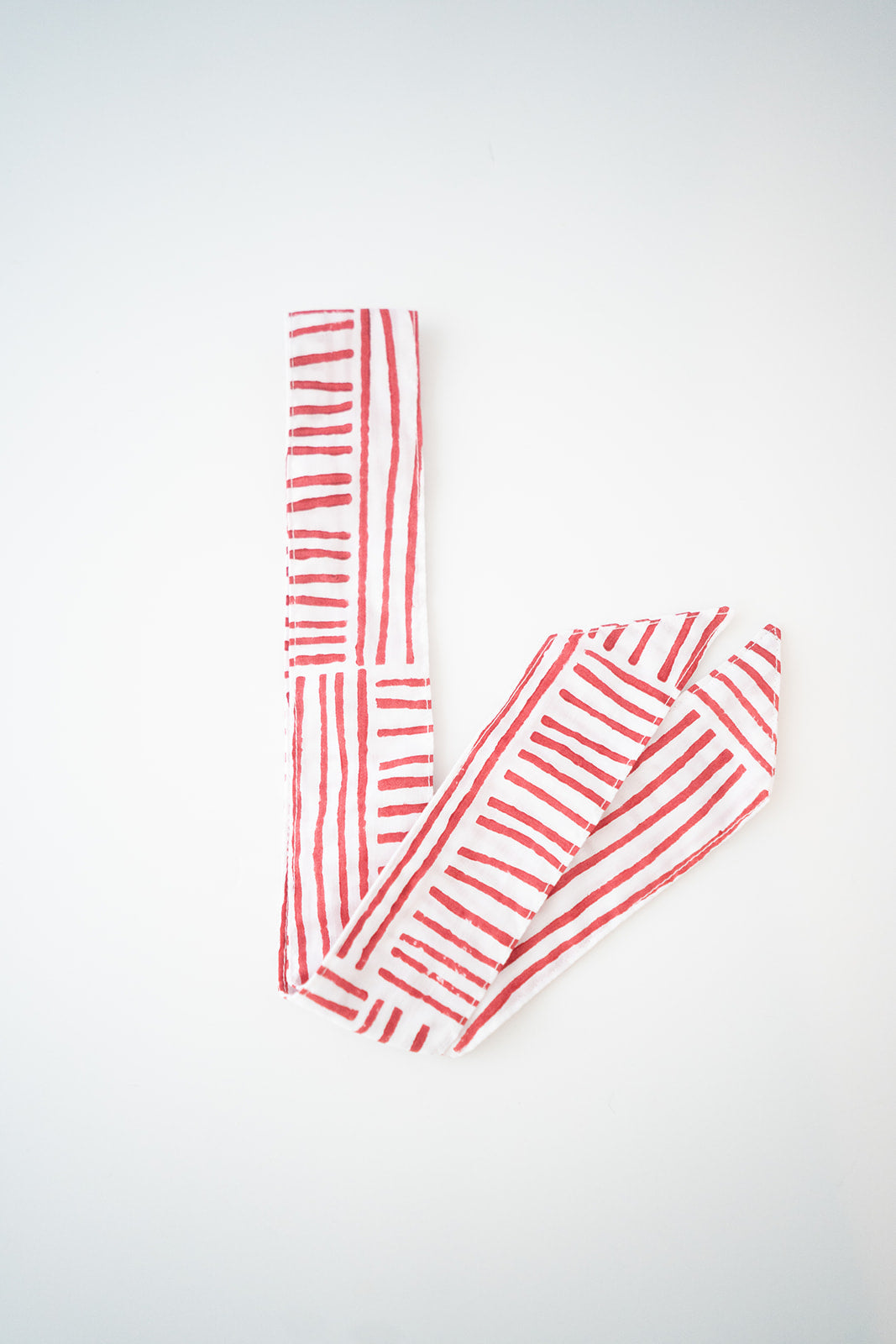 Ribbon -Stripe, Red