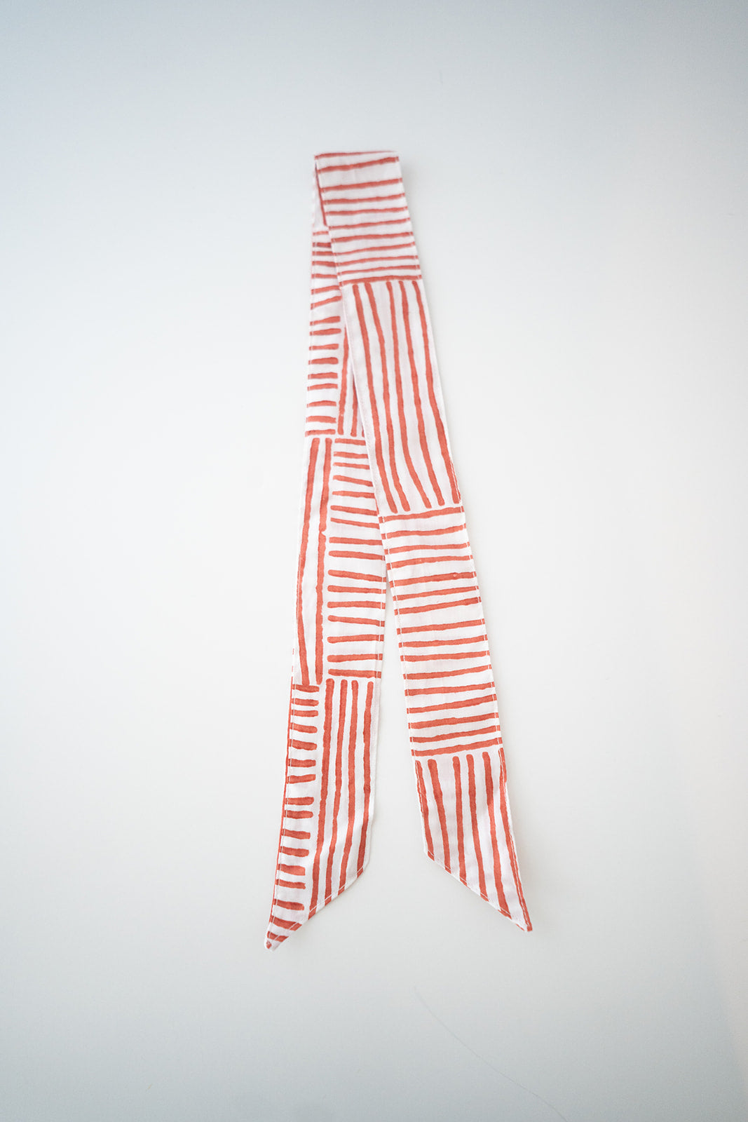 Ribbon -Stripe, Burnt Orange