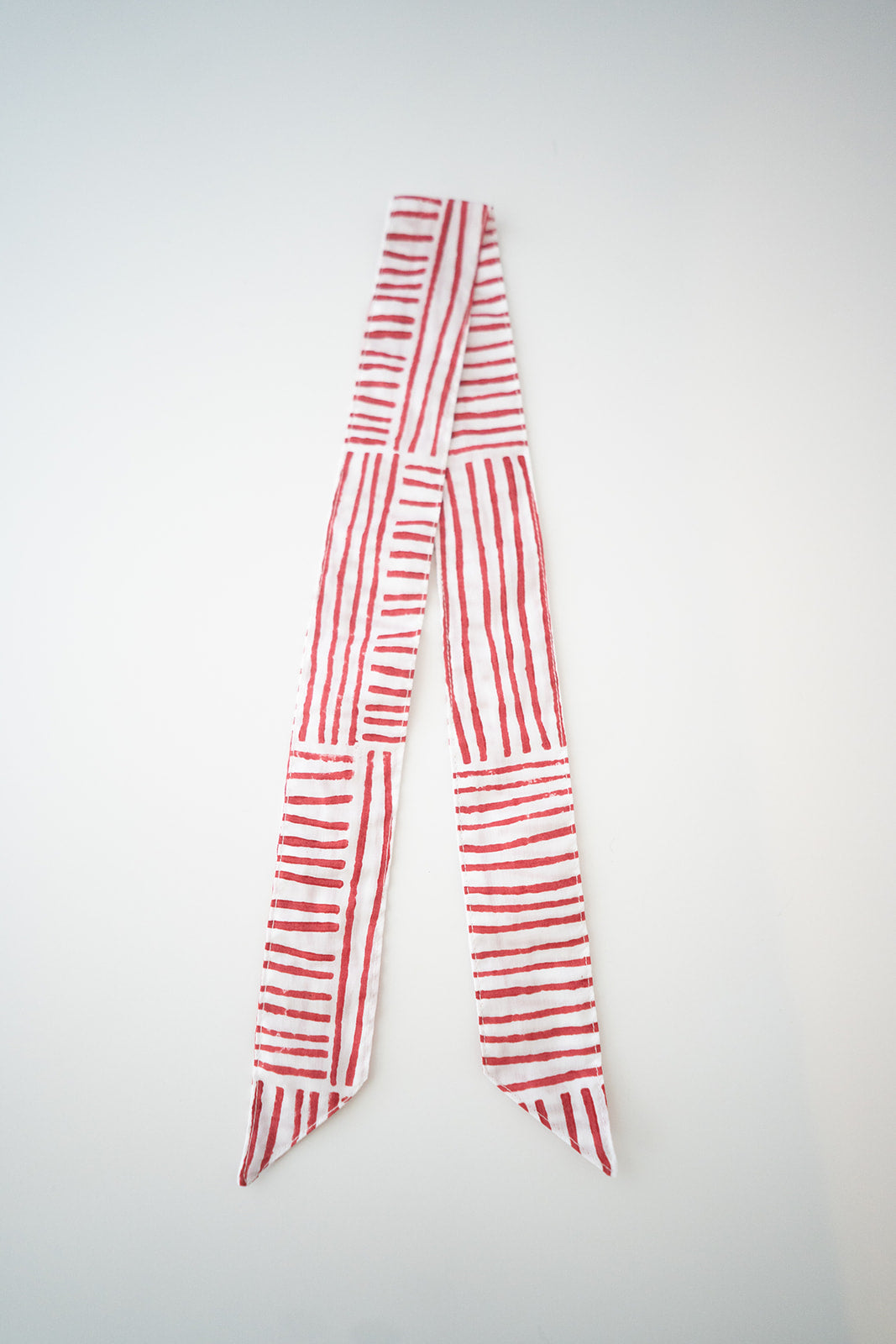 Ribbon -Stripe, Red