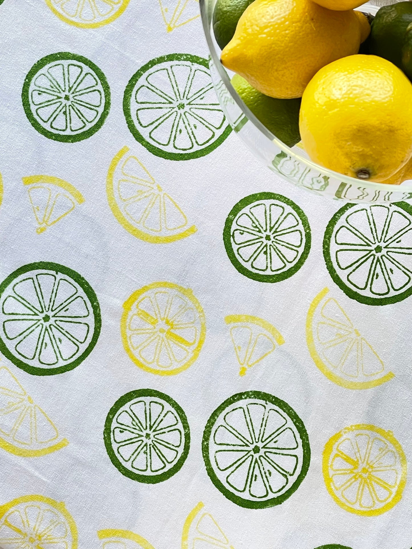 Table Throw - Margarita, Lemon & Lime