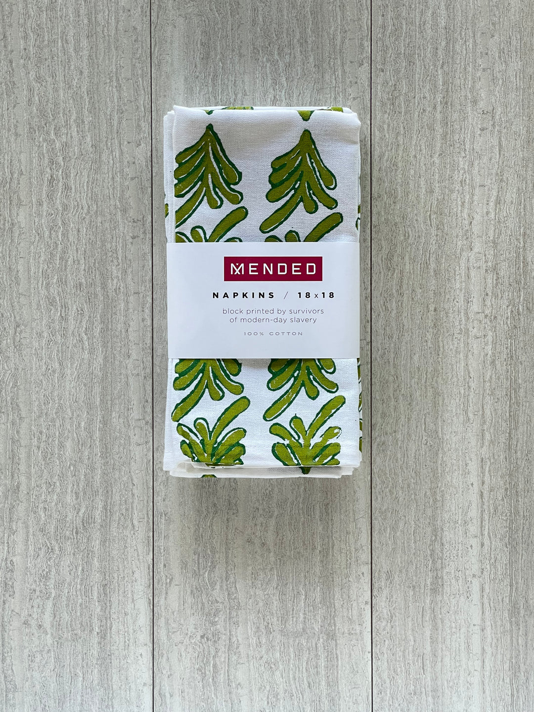 Dinner Napkins (set of 4) - Palmetto, Cactus &amp; Kelly Green