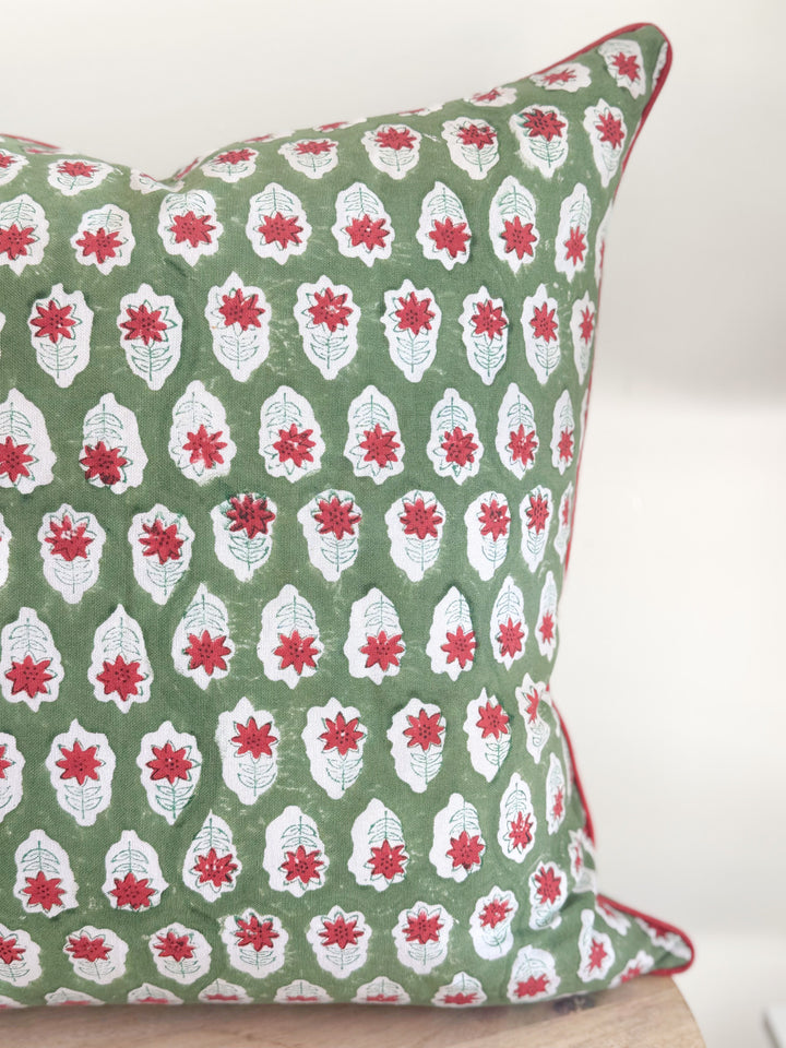 Pillow Sham - Christmas Lily