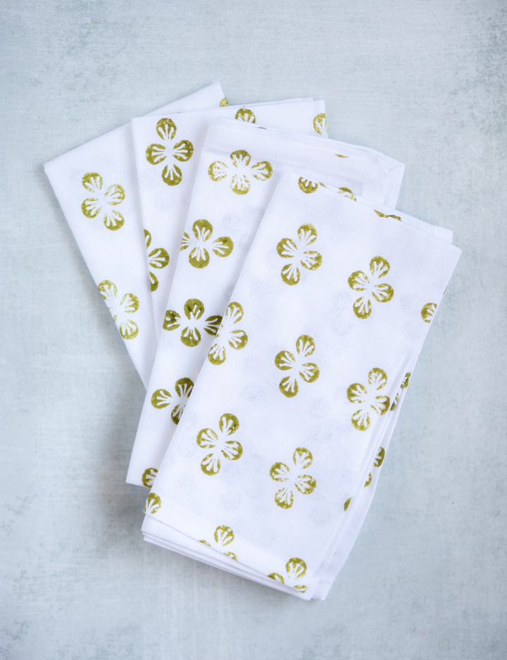 Dinner Napkins (set of 4) - Dogwood, Cactus