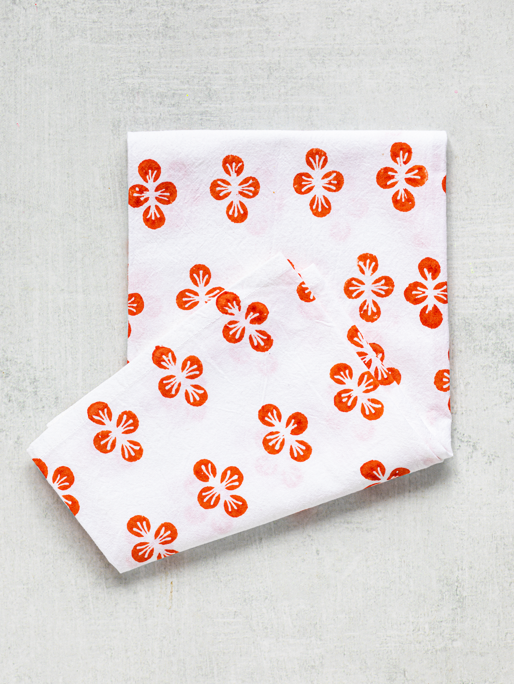 Tea Towel - Dogwood, Orange