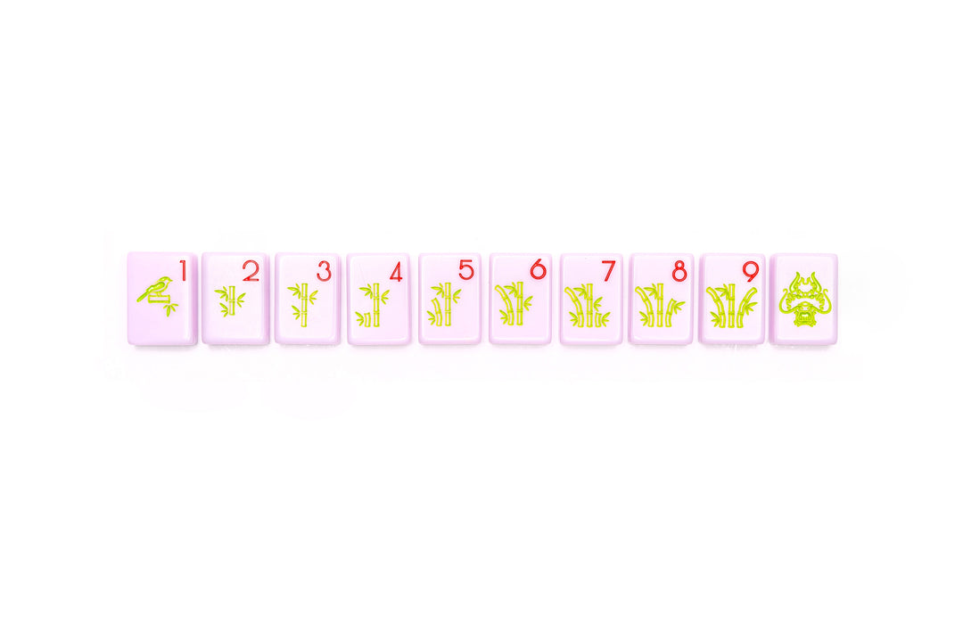 THE CHINOISERIE SET -  MAHJONG TILES: LUXE LILAC