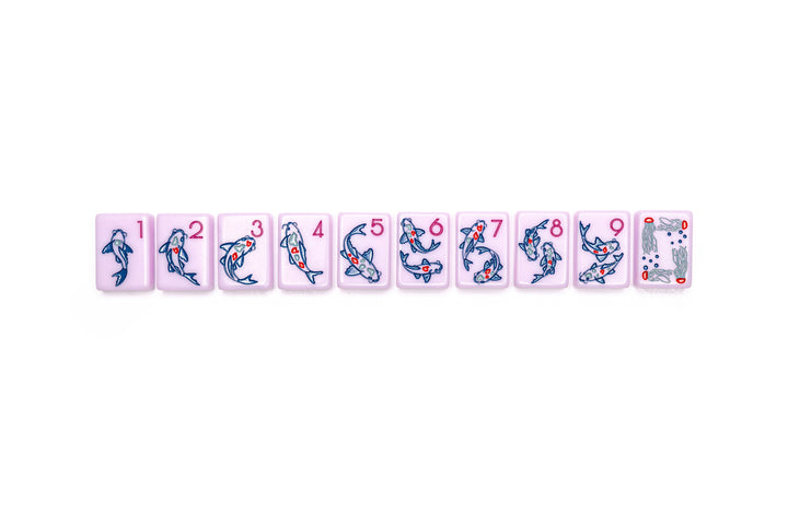 THE CHINOISERIE SET -  MAHJONG TILES: LUXE LILAC