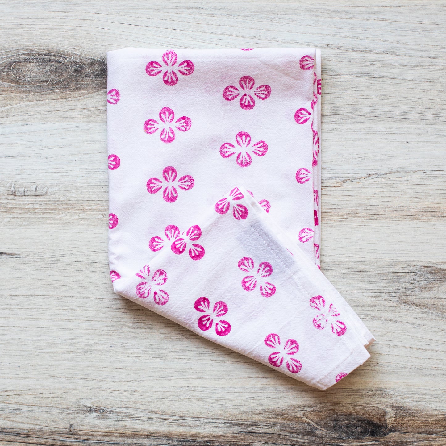 Tea Towel - Dogwood, Pink