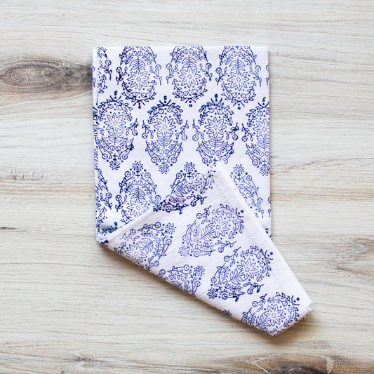 Tea Towel - Vara, Navy