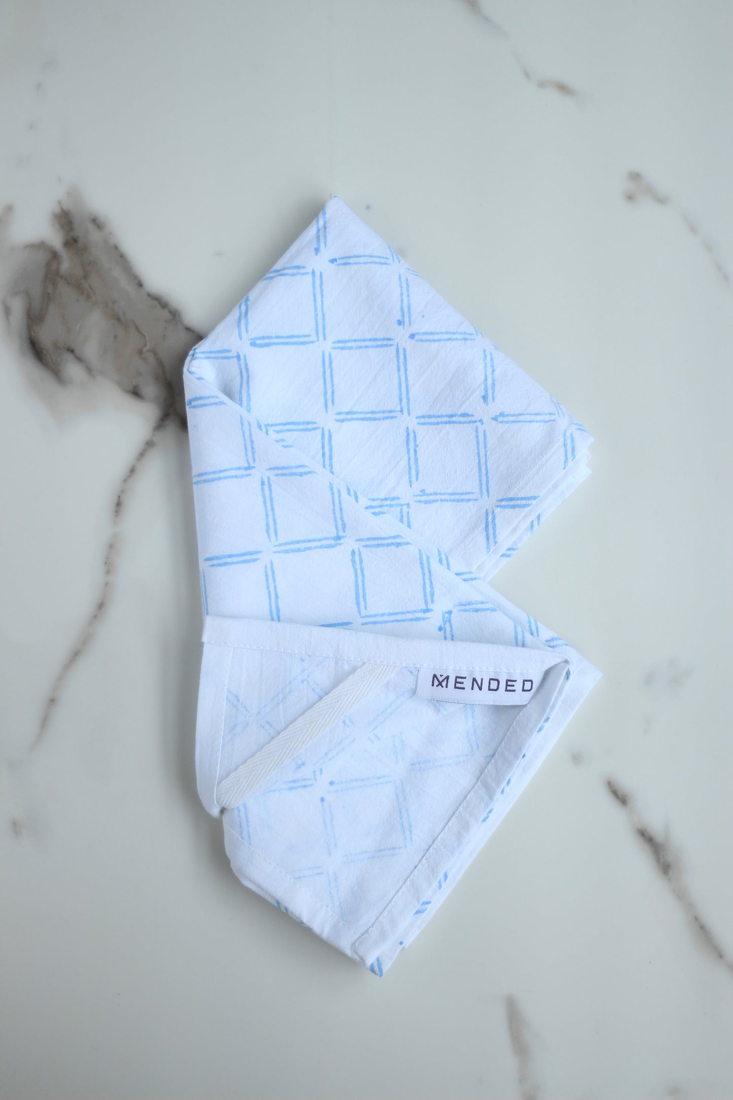 Tea Towel - Dash, Uniform Blue