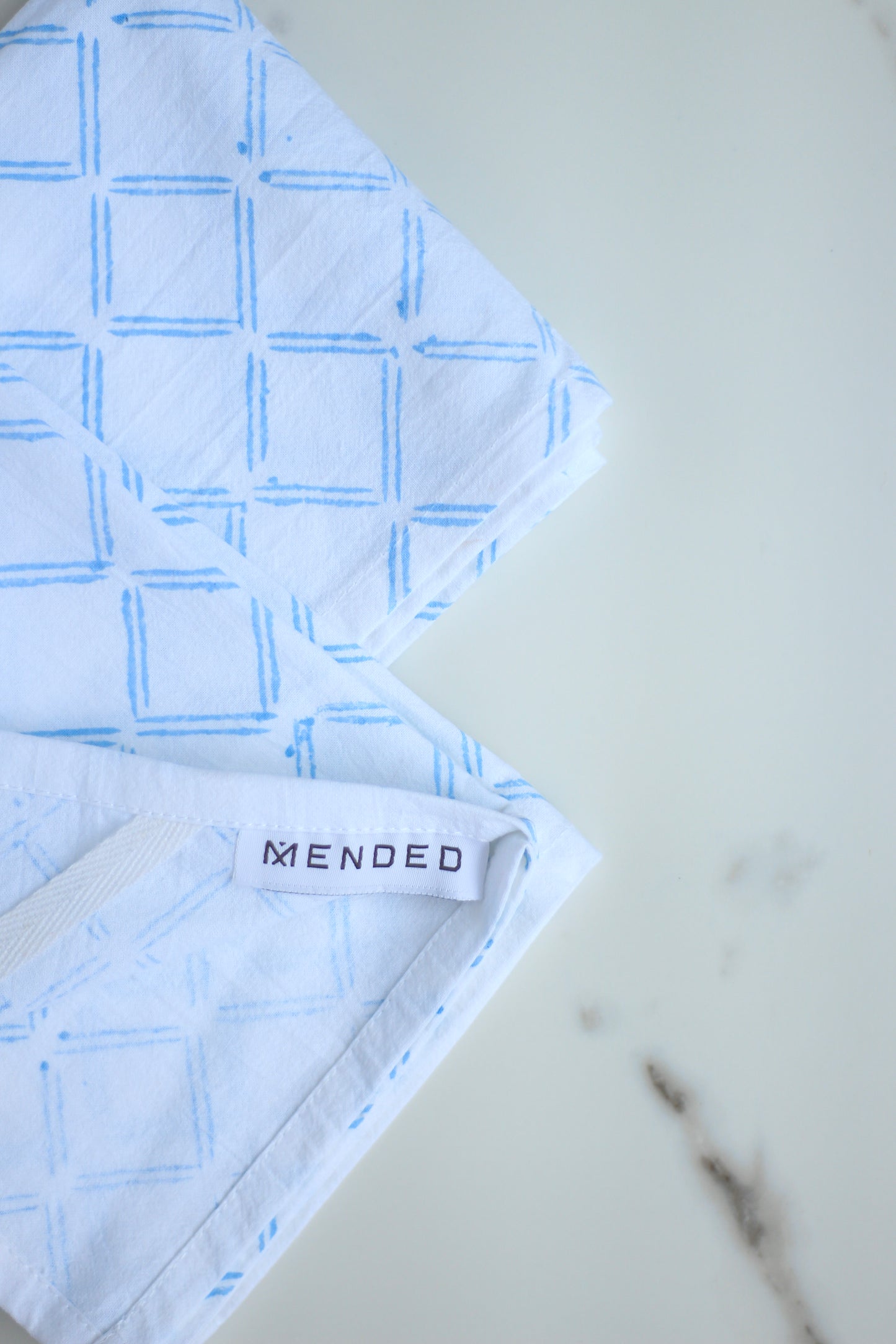 Tea Towel - Dash, Uniform Blue