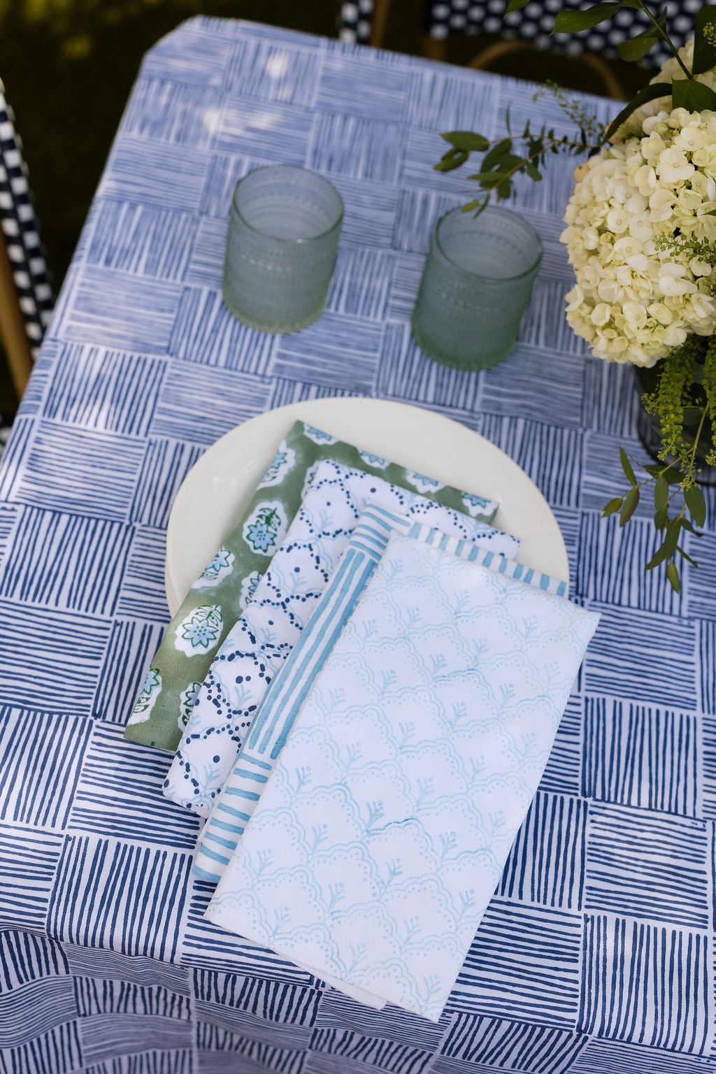 Organic Napkins (set of 4) - Lily - Sage