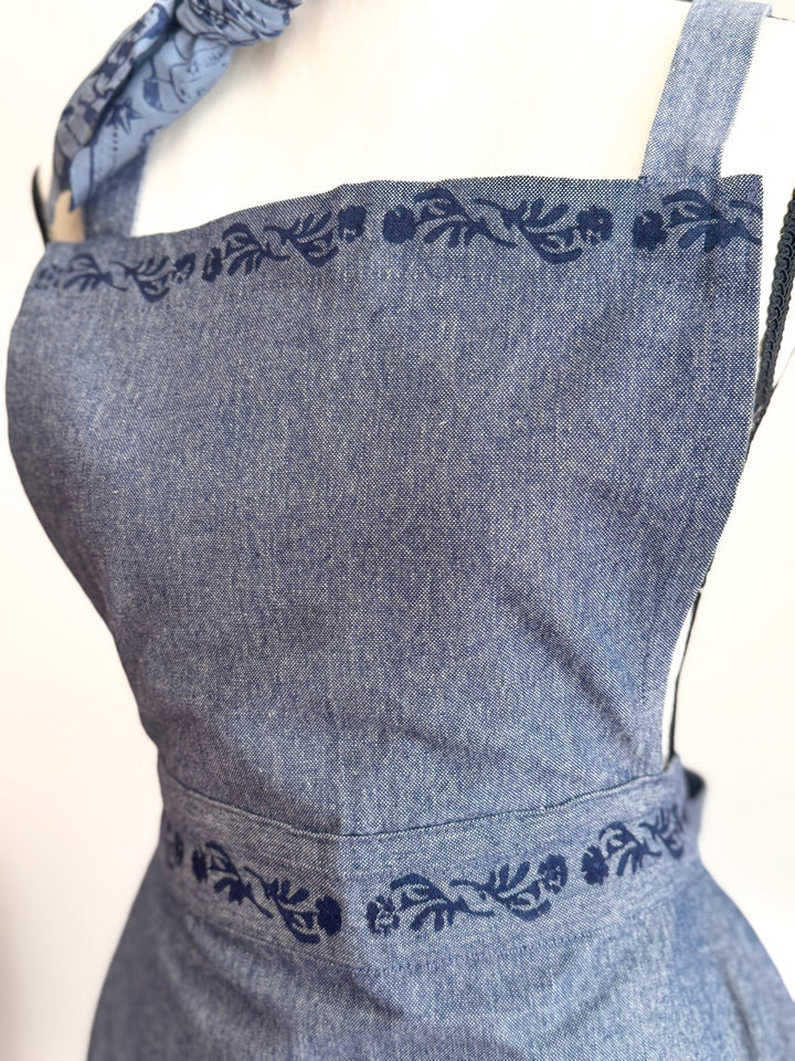 Apron - Peony - The Mended Company