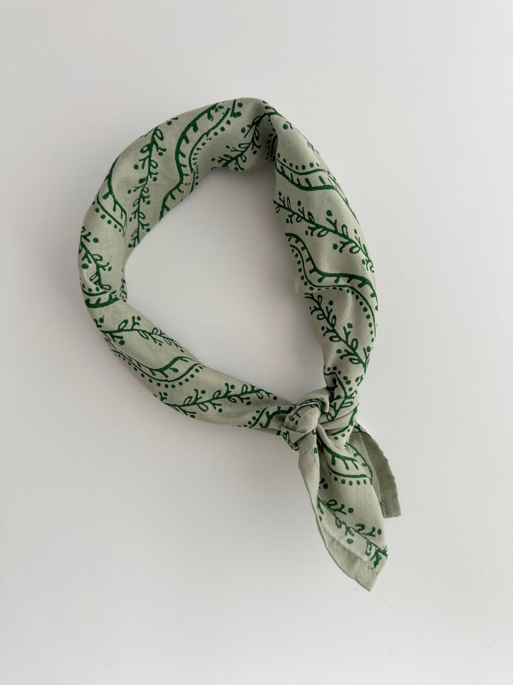 Bandana - Abigail, Sage &amp; Evergreen - The Mended Company