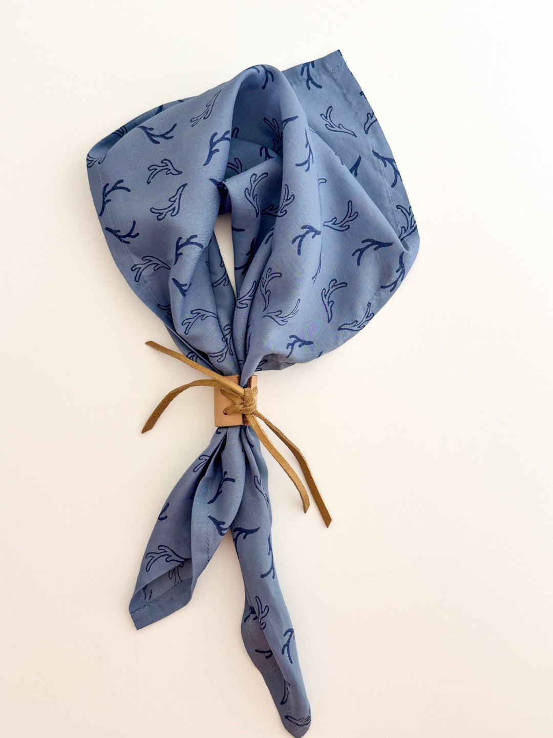 Bandana - Antler, Navy - The Mended Company