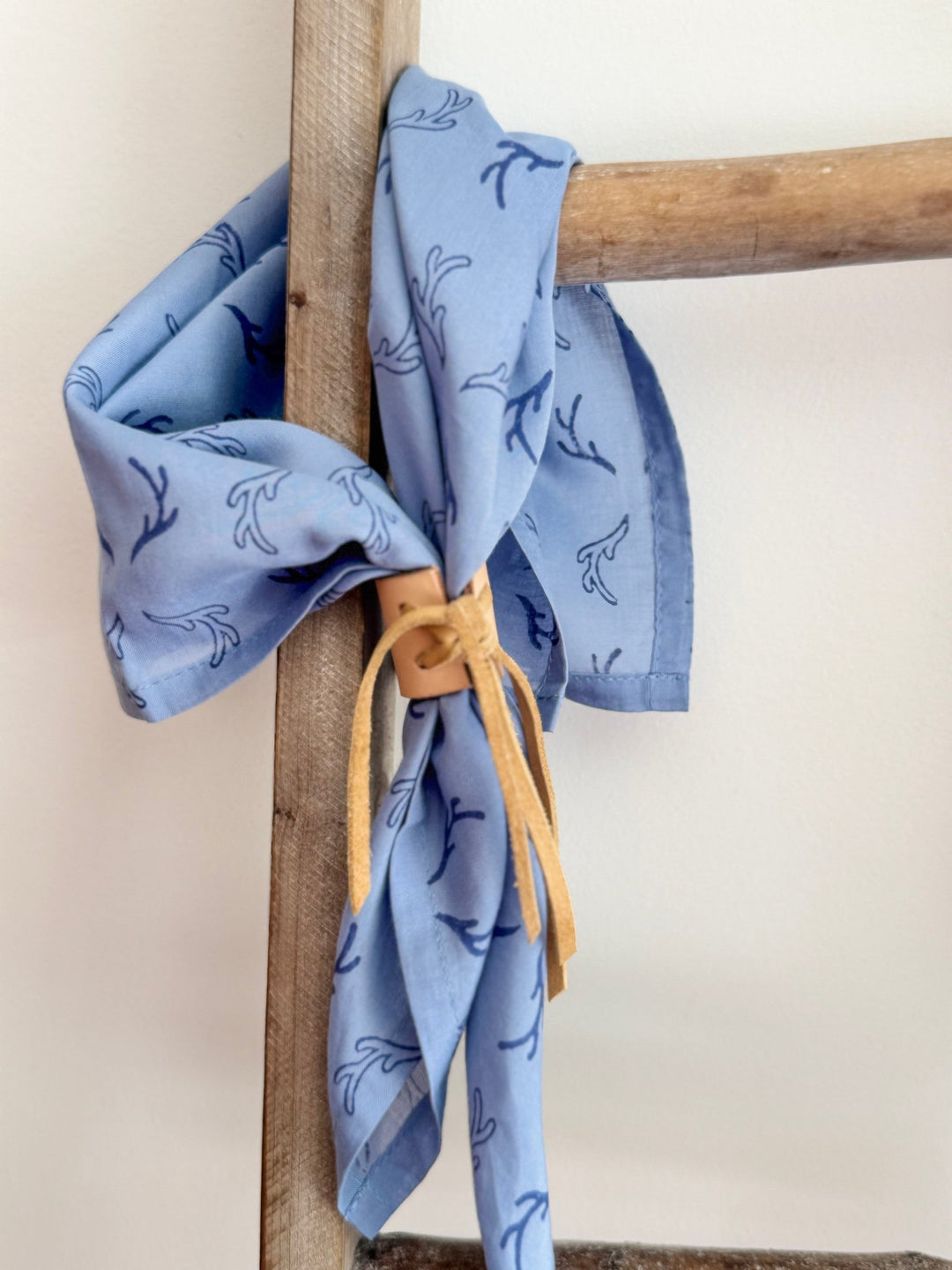 Bandana - Antler, Navy - The Mended Company