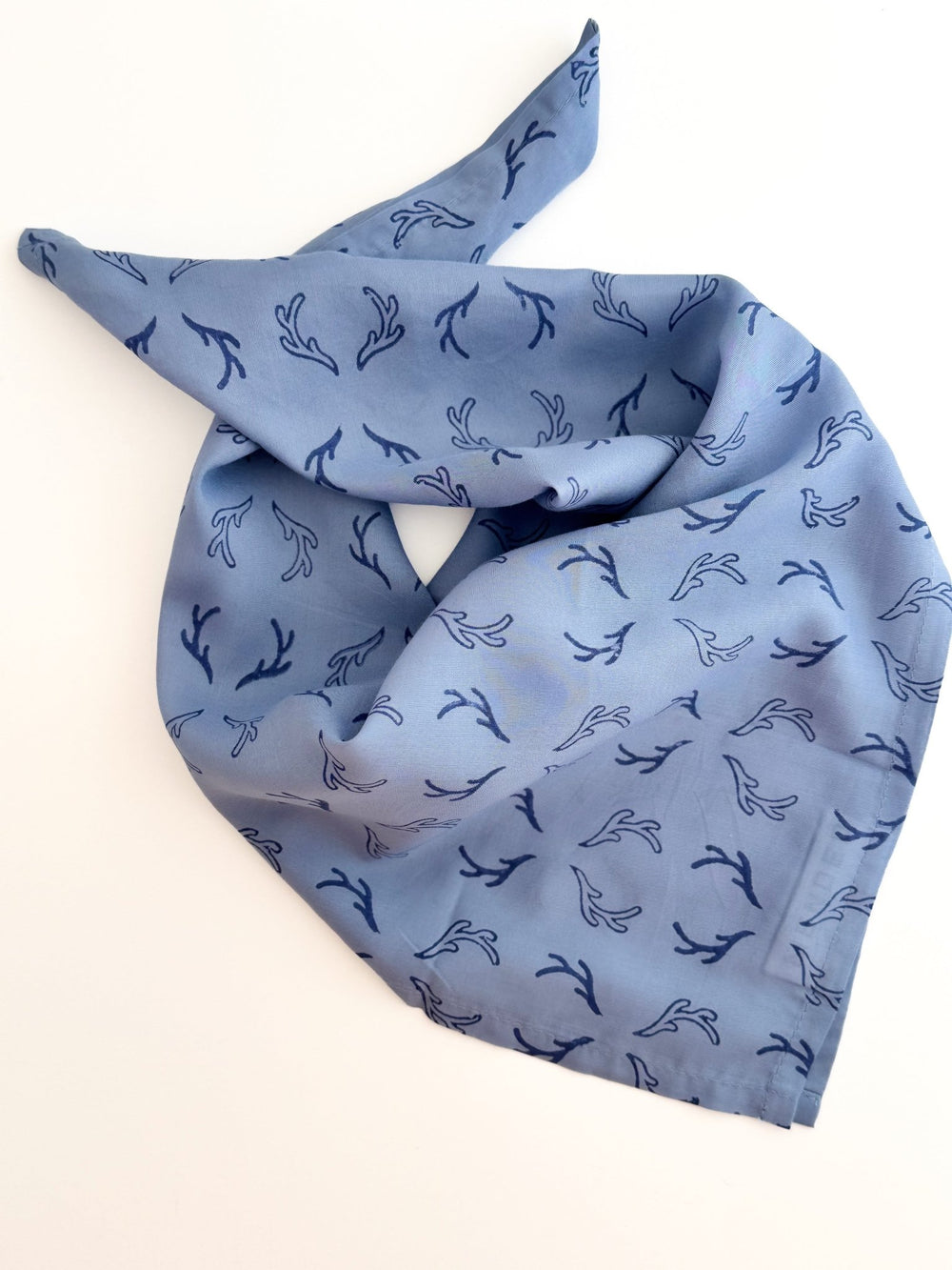 Bandana - Antler, Navy - The Mended Company