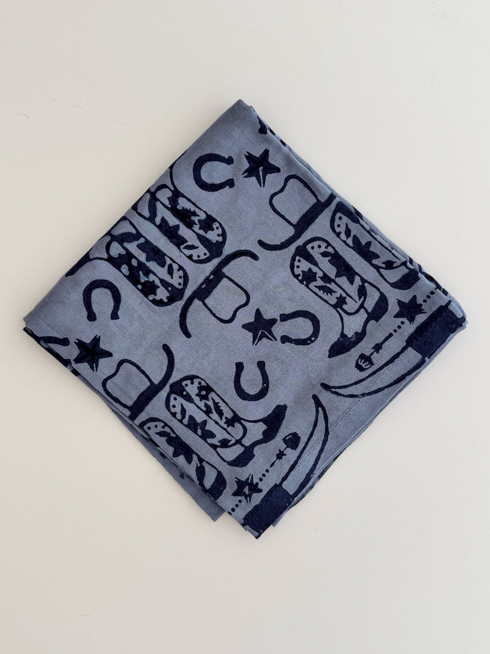 Bandana - Cowgirl, Navy - The Mended Company