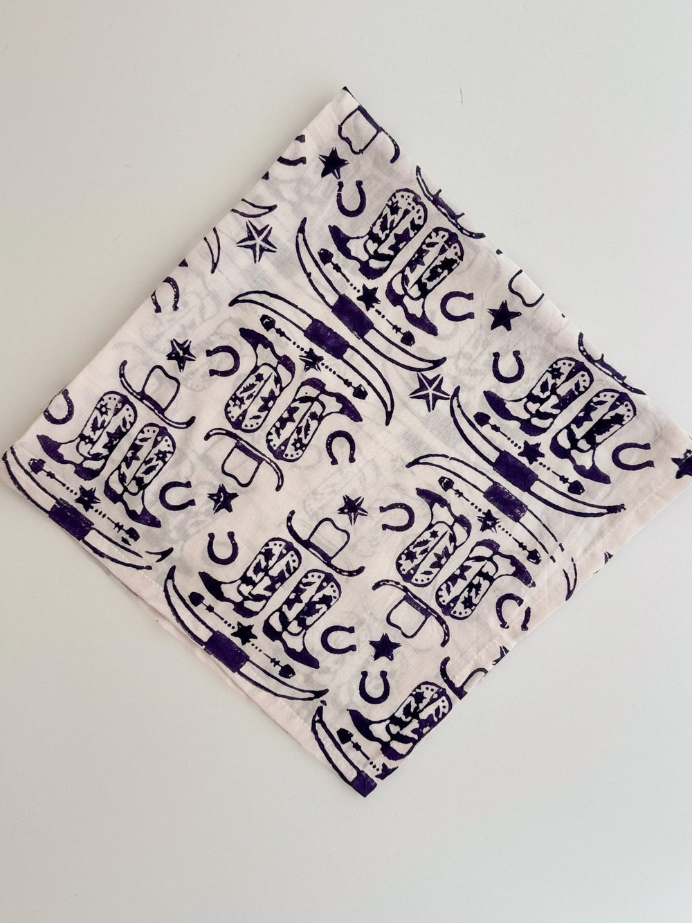 Bandana - Cowgirl, Purple - The Mended Company