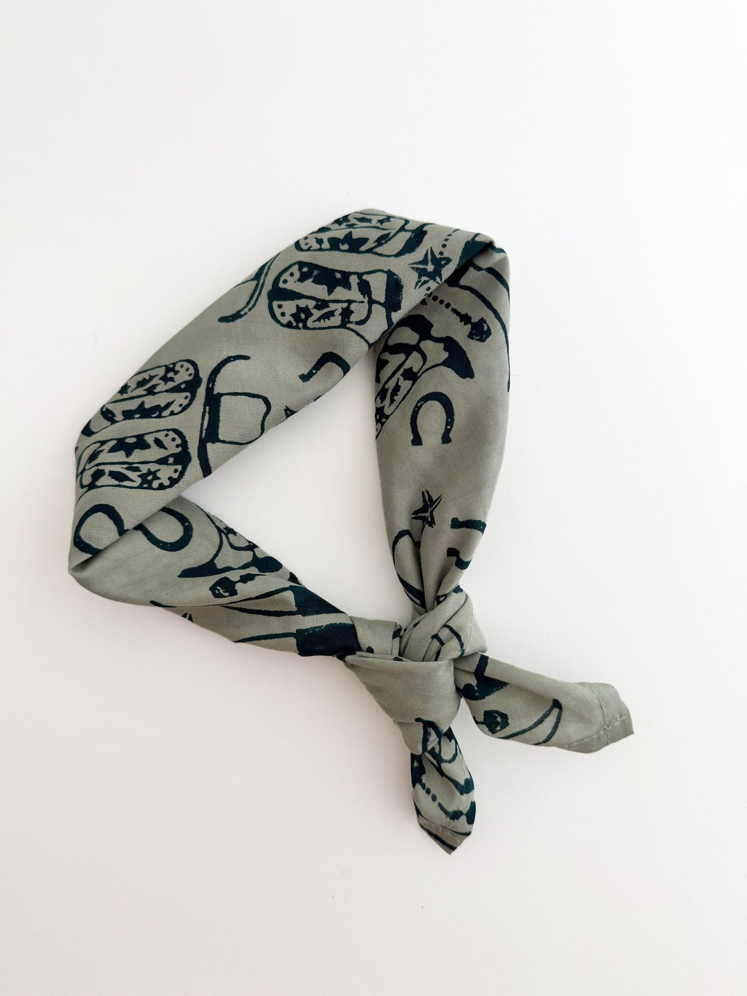 Bandana - Cowgirl, Sage - The Mended Company