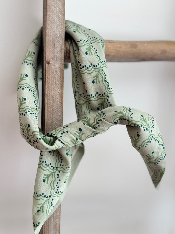 Bandana - Jaipur, Sage &amp; Midnight - The Mended Company
