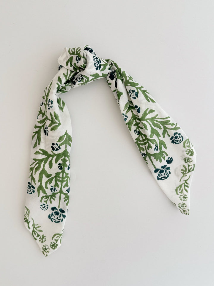 Bandana - Peony, Sage &amp; Midnight - The Mended Company