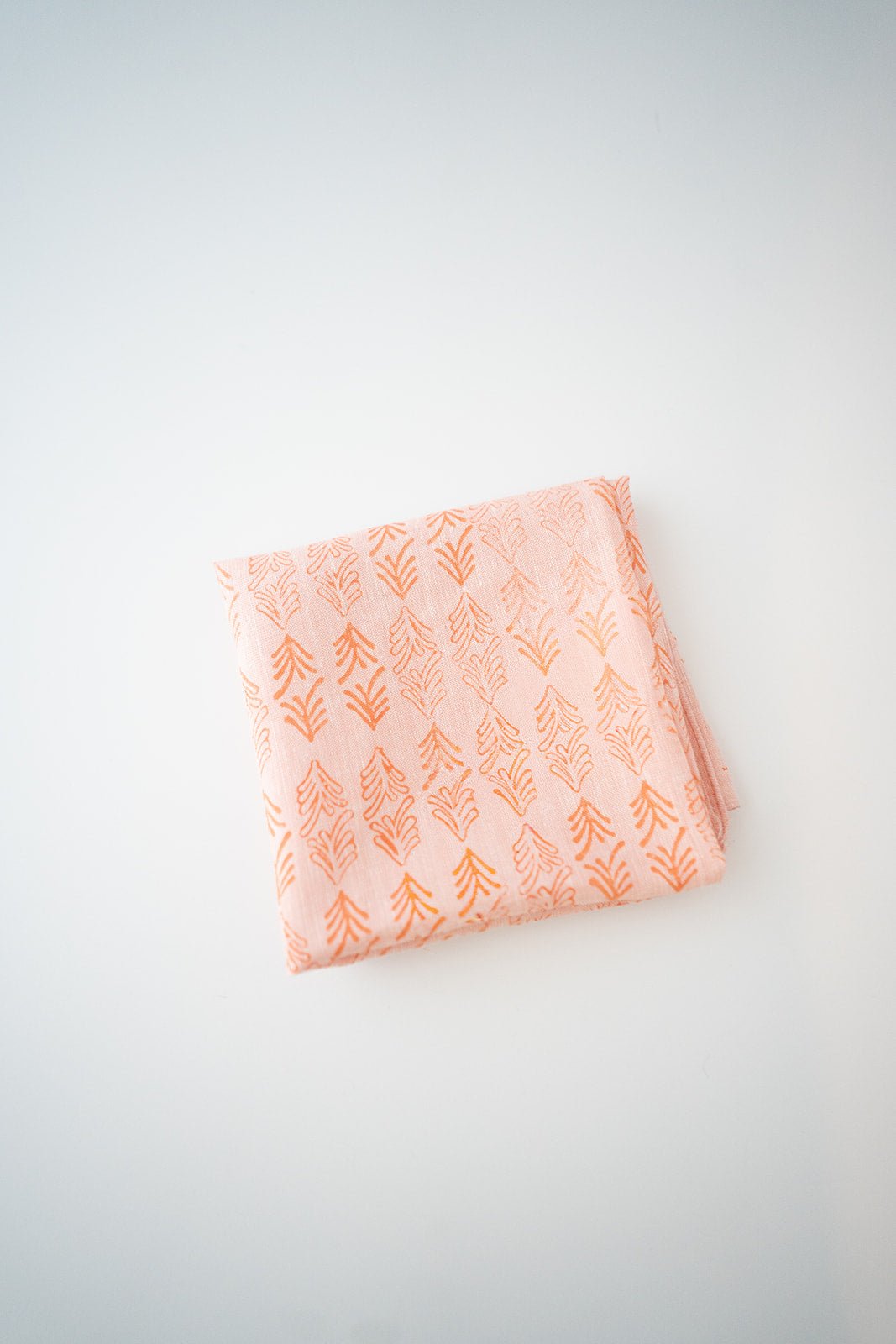 Bandana- Tangerine - Baby Palmetto, Orange - The Mended Company