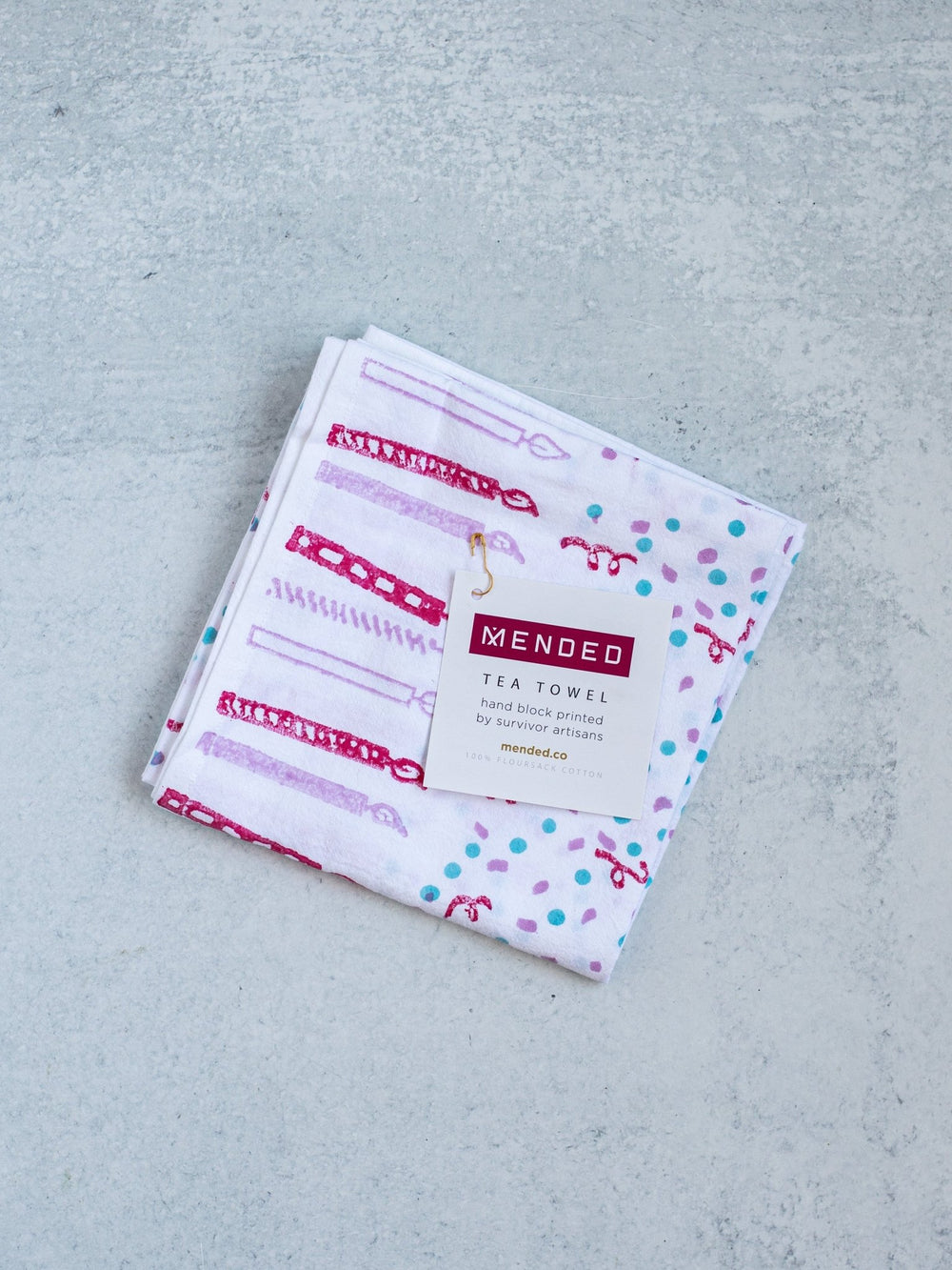 Birthday Tea Towel - Sprinkles - The Mended Company
