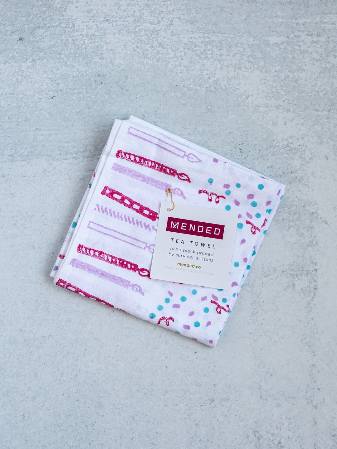 Birthday Tea Towel - Sprinkles - The Mended Company